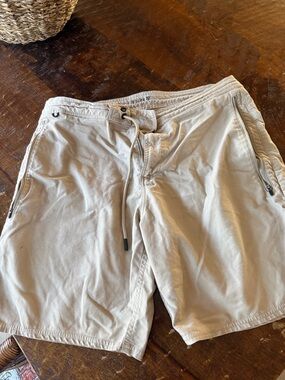 Roark Men's Hybrid Drawstring Shorts - Khaki Beige